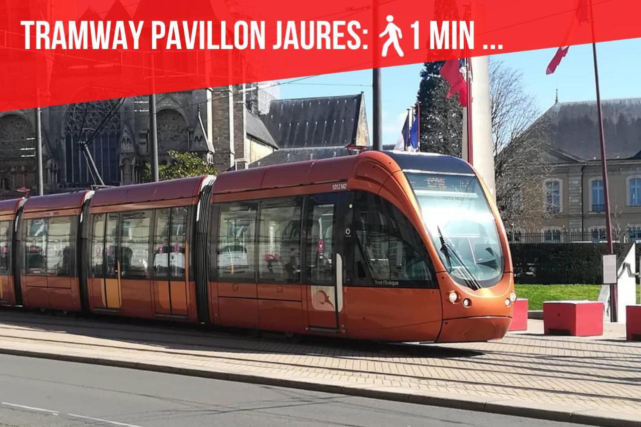 Tramway 9 Jaures Cosy Proche Gare Lägenhet Le Mans Exteriör bild